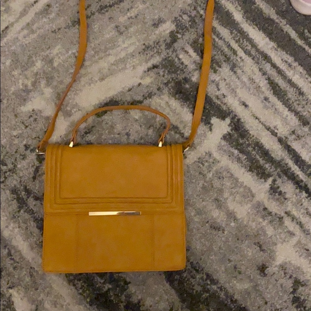 Burnt tan purse